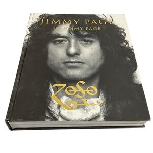 Jimmy Page by Jimmy Page Zoso Hardcover Photo Biography Genesis Publications